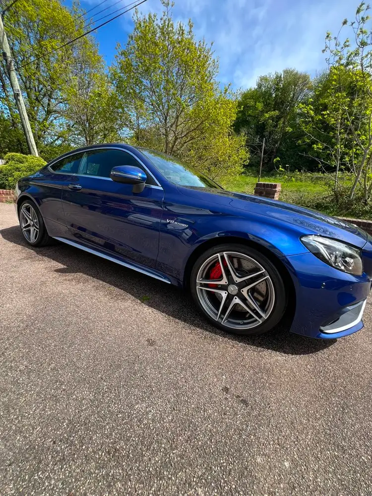 Mercedes-AMG C63 Coupe after machine polish by Jay's Valeting & Detailing
