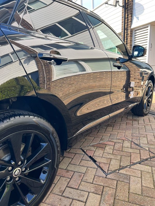 Jaguar F-Pace after deep clean by Jay's Valeting & Detailing