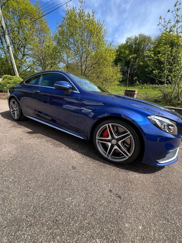 Mercedes-AMG C63 Coupe after machine polish by Jay's Valeting & Detailing